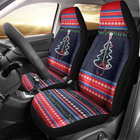 Merry Christmas Nurse Car Seat Cover Stethoscope Tree Nurses and Medical Workers - Wonder Print Shop