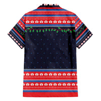 Merry Christmas Nurse Family Matching Short Sleeve Bodycon Dress and Hawaiian Shirt Stethoscope Tree Nurses and Medical Workers - Wonder Print Shop