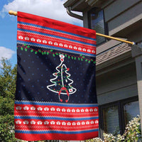 Merry Christmas Nurse Garden Flag Stethoscope Tree Nurses and Medical Workers - Wonder Print Shop