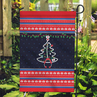 Merry Christmas Nurse Garden Flag Stethoscope Tree Nurses and Medical Workers - Wonder Print Shop