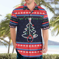 Merry Christmas Nurse Hawaiian Shirt Stethoscope Tree Nurses and Medical Workers - Wonder Print Shop