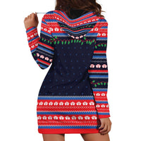 Merry Christmas Nurse Hoodie Dress Stethoscope Tree Nurses and Medical Workers - Wonder Print Shop