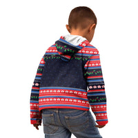 Merry Christmas Nurse Kid Hoodie Stethoscope Tree Nurses and Medical Workers - Wonder Print Shop