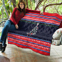 Merry Christmas Nurse Quilt Stethoscope Tree Nurses and Medical Workers - Wonder Print Shop