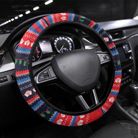 Merry Christmas Nurse Steering Wheel Cover Stethoscope Tree Nurses and Medical Workers - Wonder Print Shop