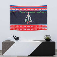 Merry Christmas Nurse Tapestry Stethoscope Tree Nurses and Medical Workers - Wonder Print Shop