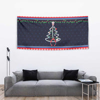 Merry Christmas Nurse Tapestry Stethoscope Tree Nurses and Medical Workers - Wonder Print Shop
