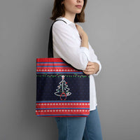 Merry Christmas Nurse Tote Bag Stethoscope Tree Nurses and Medical Workers - Wonder Print Shop