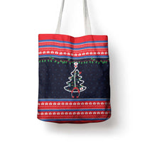 Merry Christmas Nurse Tote Bag Stethoscope Tree Nurses and Medical Workers - Wonder Print Shop