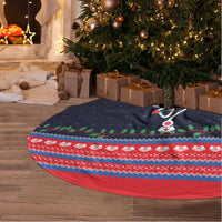 Merry Christmas Nurse Tree Skirt Stethoscope Tree Nurses and Medical Workers - Wonder Print Shop
