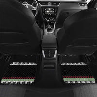 Funny Bigfoot Christmas Car Mats Xmas Holiday Patterns - Wonder Print Shop