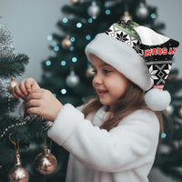 Funny Bigfoot Christmas Santa Hat Xmas Holiday Patterns - Wonder Print Shop