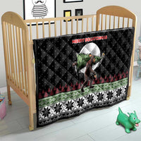 Funny Bigfoot Christmas Quilt Xmas Holiday Patterns - Wonder Print Shop