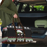 Funny Bigfoot Christmas Travel Bag Xmas Holiday Patterns - Wonder Print Shop