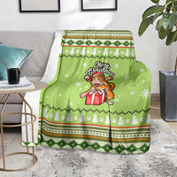 Funny Cat Merry Christmas Blanket Xmas Holiday Patterns - Wonder Print Shop