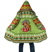 Funny Cat Merry Christmas Cloak Xmas Holiday Patterns - Wonder Print Shop