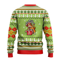 Funny Cat Merry Christmas Ugly Christmas Sweater Xmas Holiday Patterns - Wonder Print Shop