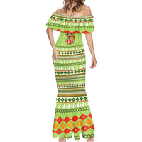 Funny Cat Merry Christmas Mermaid Dress Xmas Holiday Patterns - Wonder Print Shop