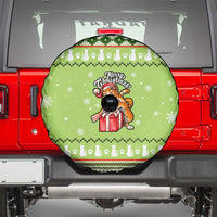Funny Cat Merry Christmas Spare Tire Cover Xmas Holiday Patterns - Wonder Print Shop