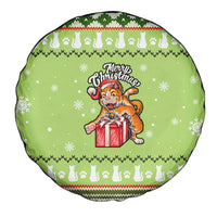 Funny Cat Merry Christmas Spare Tire Cover Xmas Holiday Patterns - Wonder Print Shop