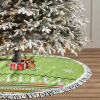 Funny Cat Merry Christmas Tree Skirt Xmas Holiday Patterns - Wonder Print Shop