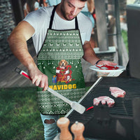 Funny Christmas Gift Beagle Christmas Apron Xmas Holiday Patterns - Wonder Print Shop