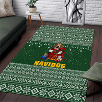 Funny Christmas Gift Beagle Christmas Area Rug Xmas Holiday Patterns - Wonder Print Shop