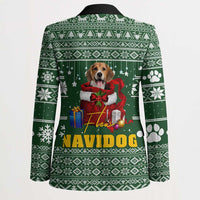 Funny Christmas Gift Beagle Christmas Blazer Xmas Holiday Patterns - Wonder Print Shop