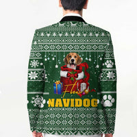 Funny Christmas Gift Beagle Christmas Blazer Xmas Holiday Patterns - Wonder Print Shop