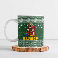 Funny Christmas Gift Beagle Christmas Ceramic Mug Xmas Holiday Patterns - Wonder Print Shop
