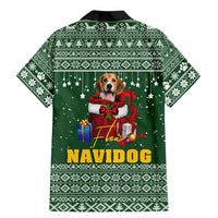 Funny Christmas Gift Beagle Christmas Family Matching Mermaid Dress and Hawaiian Shirt Xmas Holiday Patterns - Wonder Print Shop