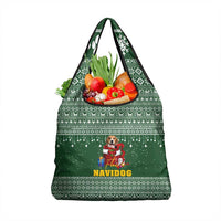 Funny Christmas Gift Beagle Christmas Grocery Bag Xmas Holiday Patterns - Wonder Print Shop