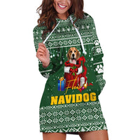 Funny Christmas Gift Beagle Christmas Hoodie Dress Xmas Holiday Patterns - Wonder Print Shop