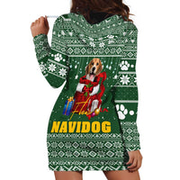 Funny Christmas Gift Beagle Christmas Hoodie Dress Xmas Holiday Patterns - Wonder Print Shop