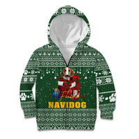 Funny Christmas Gift Beagle Christmas Kid Hoodie Xmas Holiday Patterns - Wonder Print Shop