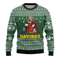 Funny Christmas Gift Beagle Christmas Ugly Christmas Sweater Xmas Holiday Patterns - Wonder Print Shop
