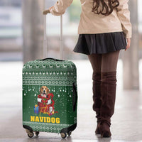 Funny Christmas Gift Beagle Christmas Luggage Cover Xmas Holiday Patterns - Wonder Print Shop