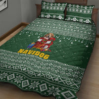 Funny Christmas Gift Beagle Christmas Quilt Bed Set Xmas Holiday Patterns - Wonder Print Shop