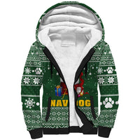 Funny Christmas Gift Beagle Christmas Sherpa Hoodie Xmas Holiday Patterns - Wonder Print Shop