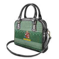 Funny Christmas Gift Beagle Christmas Shoulder Handbag Xmas Holiday Patterns - Wonder Print Shop