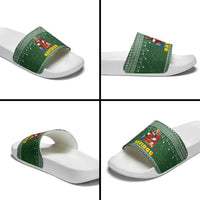Funny Christmas Gift Beagle Christmas Slide Sandals Xmas Holiday Patterns - Wonder Print Shop