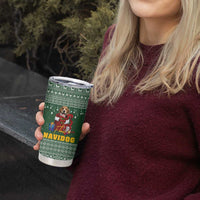 Funny Christmas Gift Beagle Christmas Tumbler Cup Xmas Holiday Patterns - Wonder Print Shop