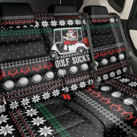 Golf Sucks Christmas Back Car Seat Cover Xmas Holiday Patterns - Wonder Print Shop