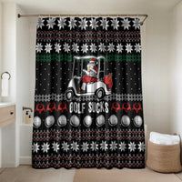Golf Sucks Christmas Bathroom Set Xmas Holiday Patterns - Wonder Print Shop