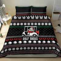 Golf Sucks Christmas Bedding Set Xmas Holiday Patterns - Wonder Print Shop