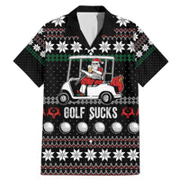 Golf Sucks Christmas Family Matching Mermaid Dress and Hawaiian Shirt Xmas Holiday Patterns - Wonder Print Shop