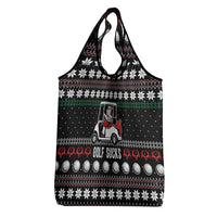 Golf Sucks Christmas Grocery Bag Xmas Holiday Patterns - Wonder Print Shop