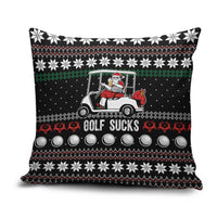 Golf Sucks Christmas Pillow Cover Xmas Holiday Patterns - Wonder Print Shop