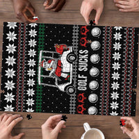 Golf Sucks Christmas Puzzle Xmas Holiday Patterns - Wonder Print Shop