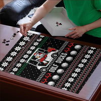 Golf Sucks Christmas Puzzle Xmas Holiday Patterns - Wonder Print Shop